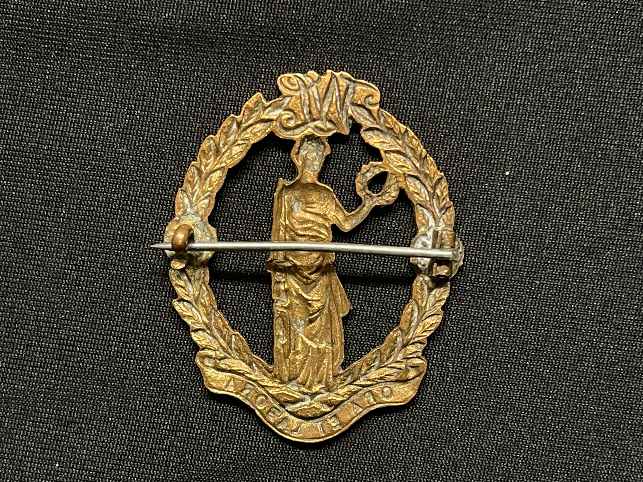 WW1 British Service Badges & Sweethearts to include: Silver War badge 354195 awarded to 276108 Pte - Image 6 of 6