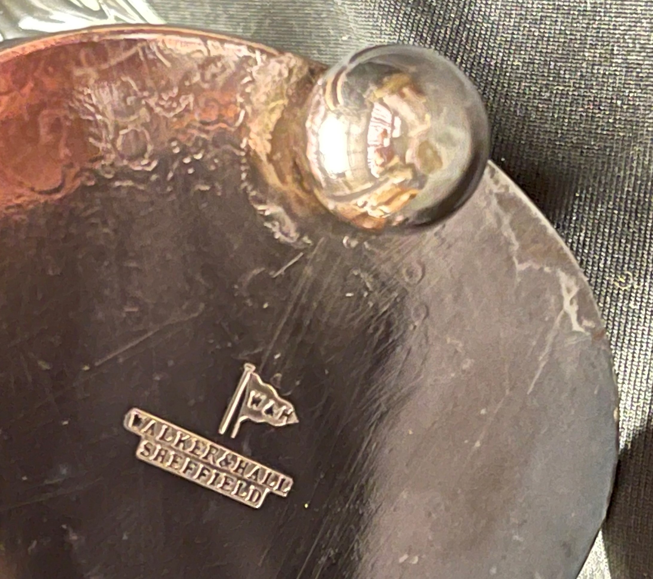 British Royal Air Force - Regimental Plate - a silver plated mess cruet, inscribed RAF with Queens - Image 7 of 7