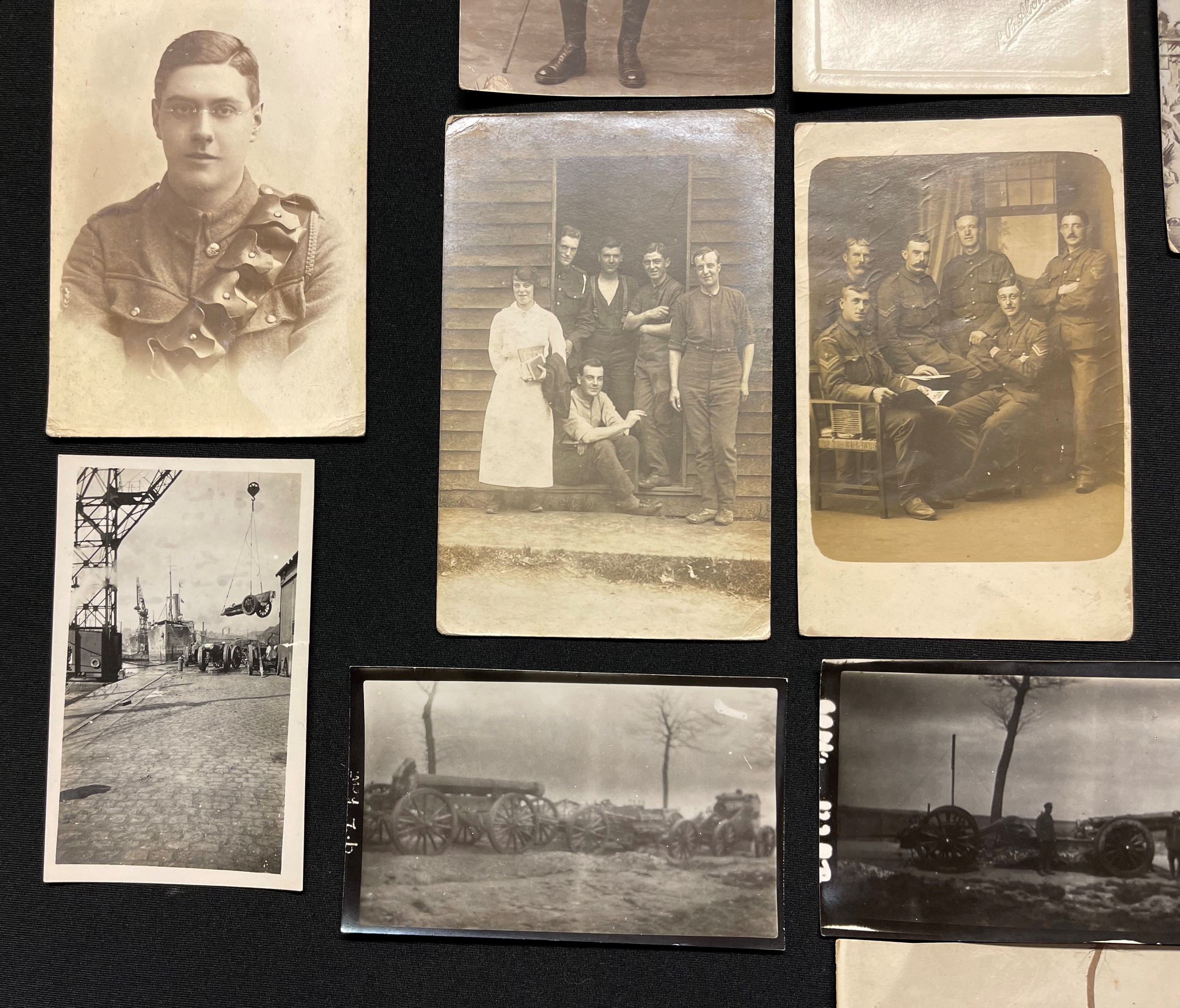 WW1 British Photographs & Postcard collection comprising of a gppd selection of postards, many - Image 7 of 10