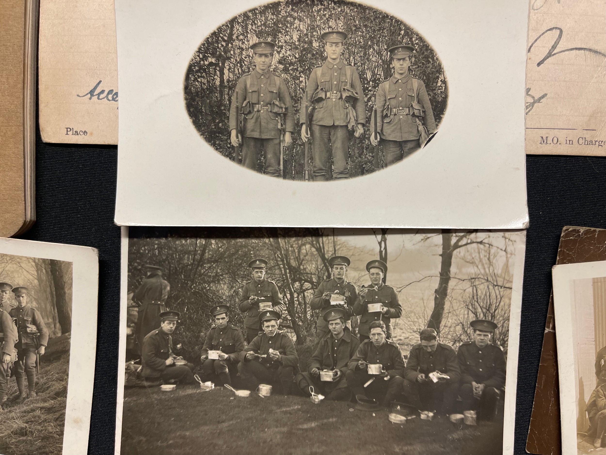 WW1 British Liverpool Pals group to 15821 Pte Harold Vincent Alefounder, Liverpool Regt (later - Image 15 of 18