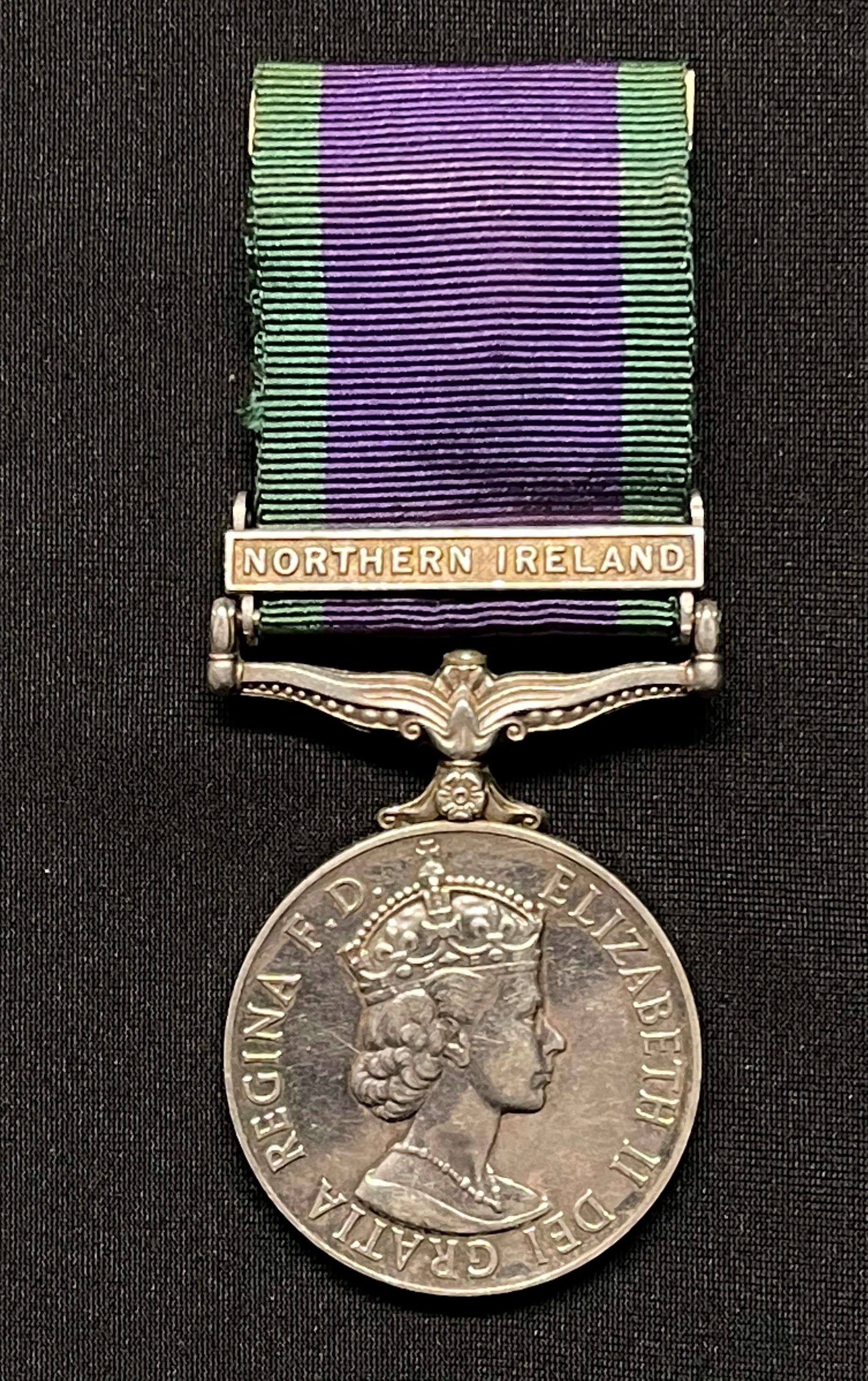 British ERII General Service Medal with Northern Ireland Clasp to 23870964 Cpl D Wooton, 13/18