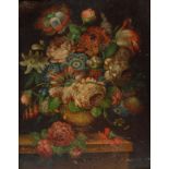 Dutch School (18th/19th century) Still Life of Colourful Flowers oil on panel, 38cm x 30cm