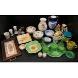 Ceramics & Glass - Royal Worcester Evesham vase, pair of tureens and covers; novelty teapots;