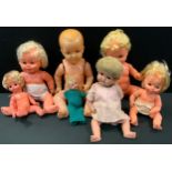 Dolls - a German Porzellanfabrik Burggrub socket head baby doll, 170-0x, composite head, sleeping