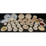 Ceramics - twelve New Chelsea Staffs Pimpernel pattern cups and saucers; Agris pattern part tea set,