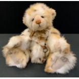 Charlie Bears CB131385 Helen teddy bear, from the 2013 Charlie Bears Plush Collection, designed by