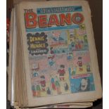 Comic Books - quantities of The Dandy of The Beano; some issues of Plug, Nutty, The Topper,