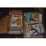 Comic Books - Miscellaneous, including Mad, c. 1960s; Disney's Tonka, Donald Duck, Zorro, etc;
