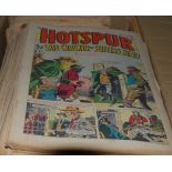 Comic Books - Hotspur, The Rover, and some issues of The Wizard and Adventurer, original wrappers,