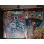Comic Books - QC (Quality Comics), various titles, including Judge Dredd, 1980s and later, [1 box]
