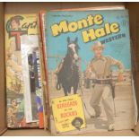 Comics - Frontier Marshall Wyatt Earp, Tex Ritter Western, The Lone Ranger, Monte Hale Western,