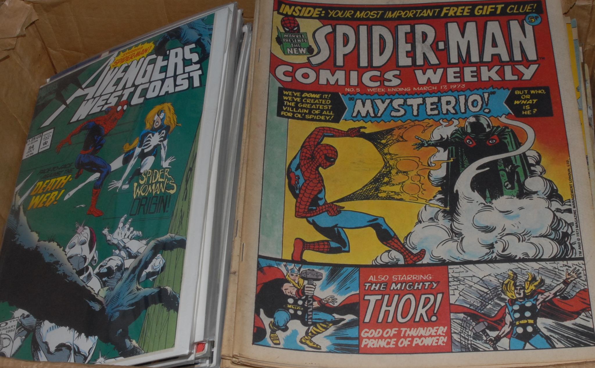 Comic Books - a large quantity of Marvel titles, including Spiderman, Hulk, X-Men, etc., 1970s and - Image 3 of 4