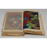 Japan - Japanese Motifs Etc., two parts bound as one, [Meiji period], compiled and illustrated