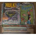 Comic Books - Stan Lee Comics, including Doctor Savage, Savage Swords of Conan, The Hulk, others,