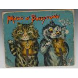 Children's Books - Wain (Louis), Music in Pussytown, [from] Father Tuck's "Wonderland" Series, ?