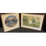 Pollyanna Pickering, by and after, Halcyon Days, circular mounted, signed limited edition, 192/