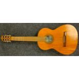 A Miguel Angel, Spanish classical acoustic guitar, hand-made in Valencia.