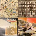 Vinyl Records - LP's including Led Zeppelin - Led Zeppelin III - 2401002 ("red/maroon" label);