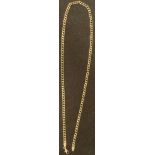 A 9ct gold necklace chain, 12.4g