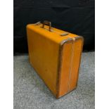 A mid 20th century Sonsonite gentleman's suitcase, 61cm wide, 49cm, c.1950