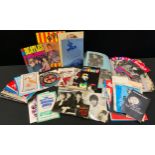 Beatles Memorabilia - badges, magazines, scrap album, images; etc