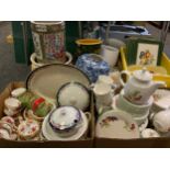A St Michael Ashberry china dinner and coffee service; Elizabeth Cottage Rose tea ware; Famille