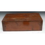 Medical - an early 20th century pitch pine chemist's apothecary chest, rounded rectangular top above