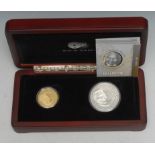 Nelson Mandela - Coins and Medals - A Nelson Mandela, Mint of Norway 24ct gold commemorative