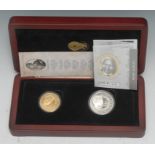 Nelson Mandela - Coins and Medals - A Nelson Mandela, Nkosi Sikilele, Mint of Norway 14ct gold