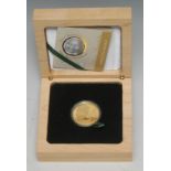 Nelson Mandela - Coins and Medals - Mandela's Gold Strelitzia Reginae, Mint of Norway 24ct gold
