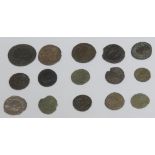 Coins, Roman Imperial, Late Empire, comprising billon denarius, Julia Soaemias, obv. head r.,