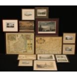 Cartography and Topography - a collection of maps and prints, various subjects (qty)