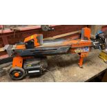 An electric Forest Master FM10 log splitter. ** We would please ask that all payments are made by