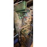 Tools - A Nu Tool Group NT005 12 speed drill press and stand. ** We would please ask that all