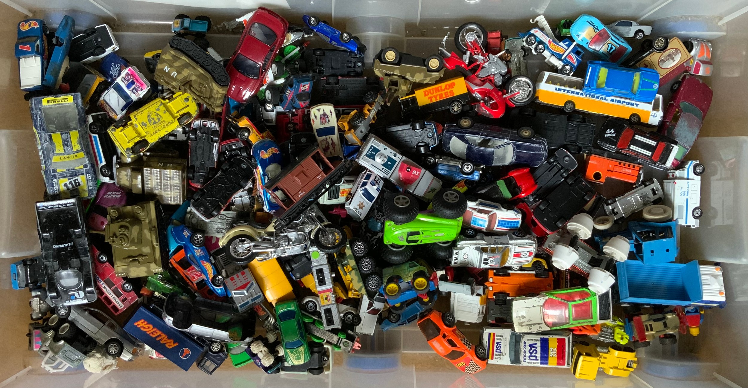 Matchbox, Dinky, Corgi vehicles, playworn ** We would please ask that all payments are made by