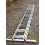 TRADEMASTER TRIPLE EXTENTION LADDER 7.96 METRE ** We would please ask that all payments are made