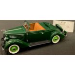 A Franklin Mint Precision Models 1:24 scale model of a 1936 Ford, boxed with inner polystyrene