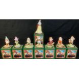 A Royal Doulton Walt Disney figure, Snow White SW1, limited edition 546/2,000, boxed; seven