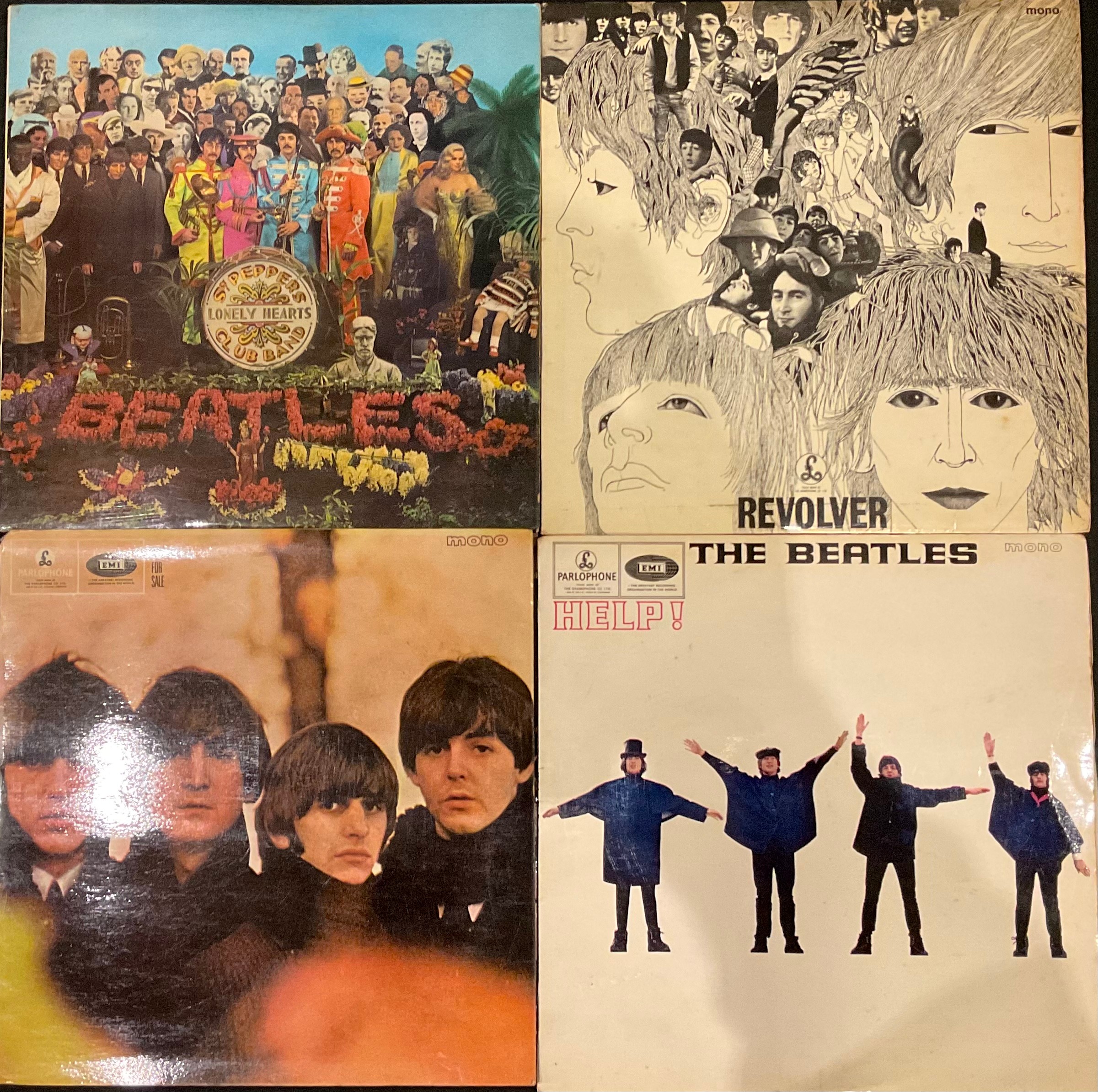 Vinyl Records – LP’s including The Beatles – Sgt Pepper’s Lonely Hearts Club Band – PMC 7027 (With