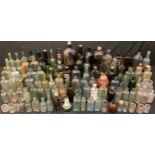 Advertising Bottles - Victorian and later glass bottles including beers, sauces, medicines, poisons,