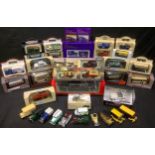 Toys - a collection of boxed diecast models including Majorette, Lledo Days Gone, Exclusive First