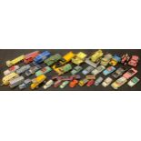 Diecast Vehicles - Dinky, Matchbox, Corgi, all playworn
