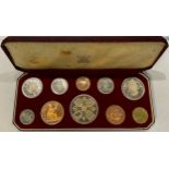 Coins - a 1953 proof set, cased