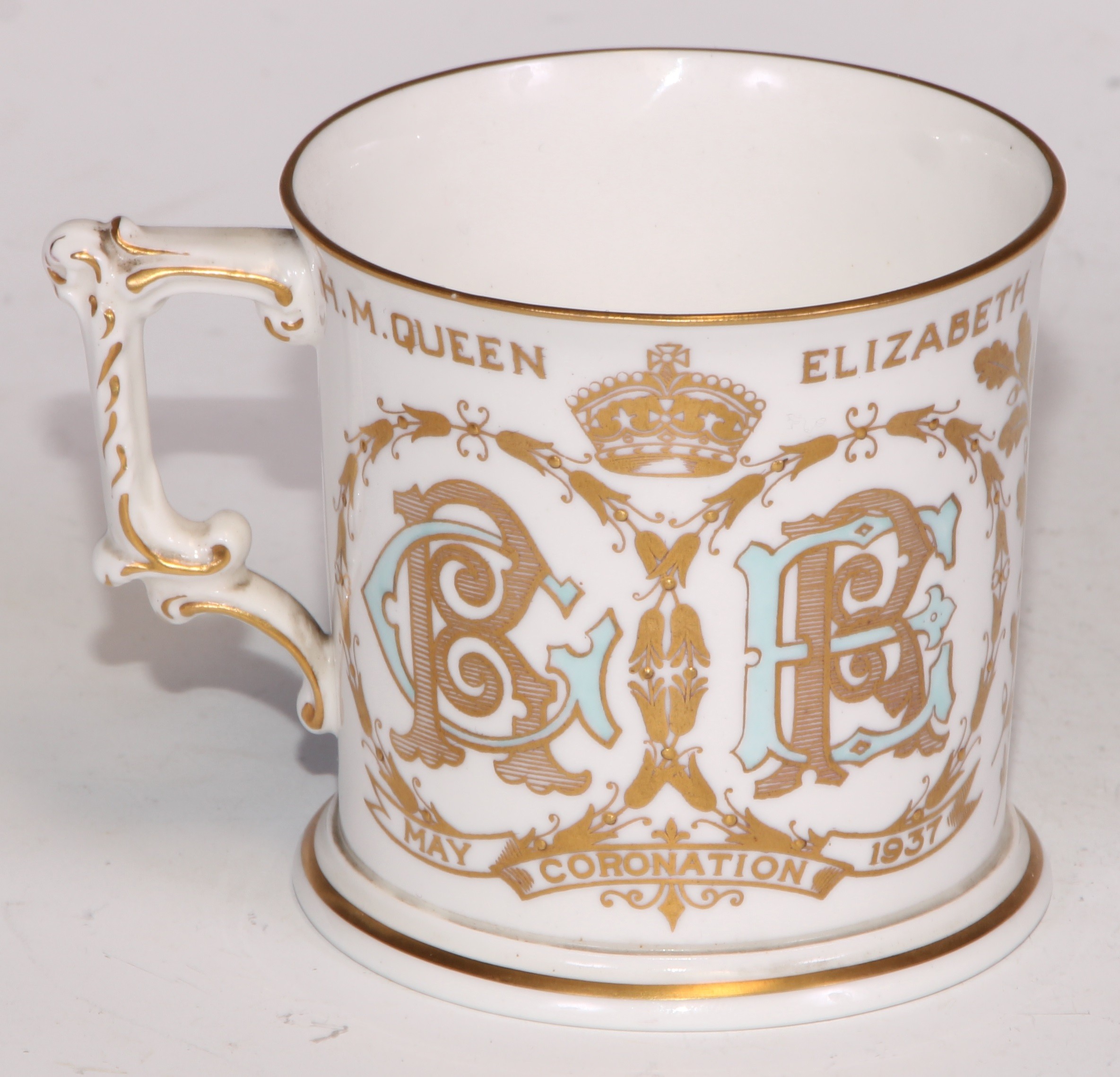 A Royal Crown Derby commemorative mug, HM King George VI Coronation 1937; four Royal Crown Derby - Bild 50 aus 54