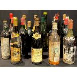 Wine - twenty miscellaneous bottles, French or German, red or white, 750ml, some lacking labels,