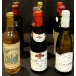 Wine - nine miscellaneous bottles of 375ml red or white wine, including St Estephe Bordeaux, Jean-
