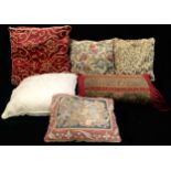 Soft Furnishings - cushions, various