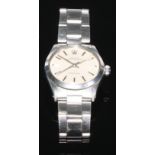 Rolex - a stainless steel manual wind gentleman's Oyster Speedking Precision wristwatch, silvered