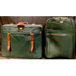 A pair of Antler suitcase; others, various