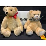 Toys & Juvenalia - a Steiff (Germany) 0166/35 teddy bear, 34cm high, boxed; another Steiff (Germany)